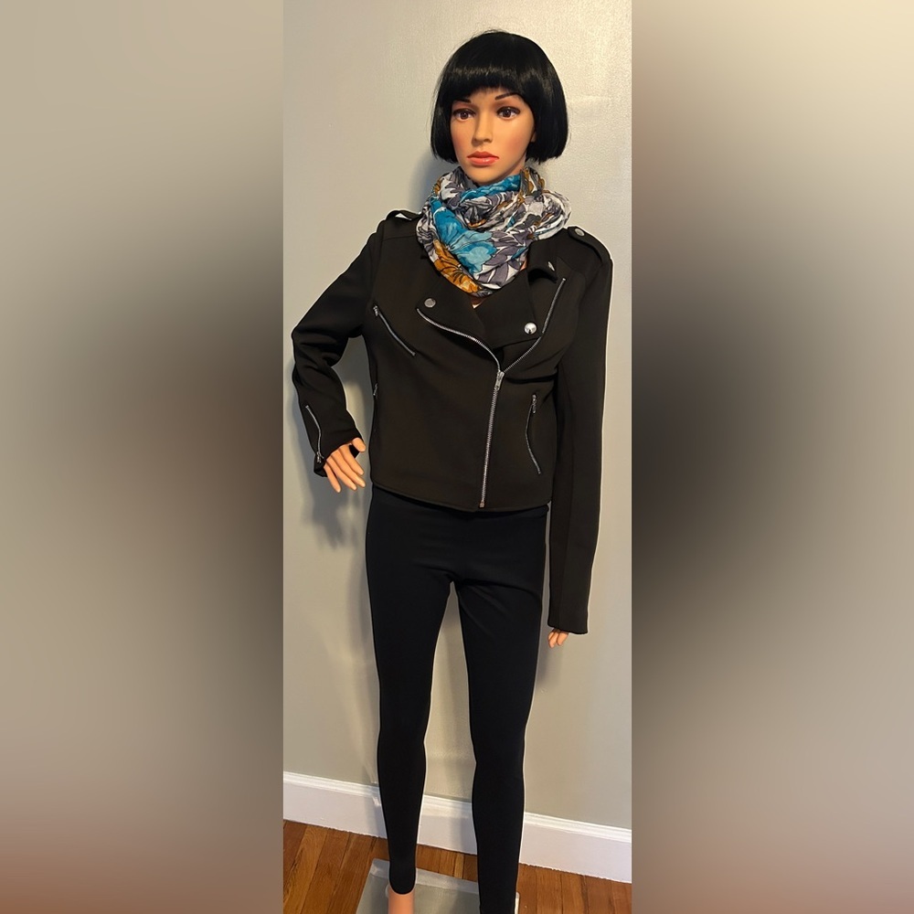 Lulus Black Moto Jacket